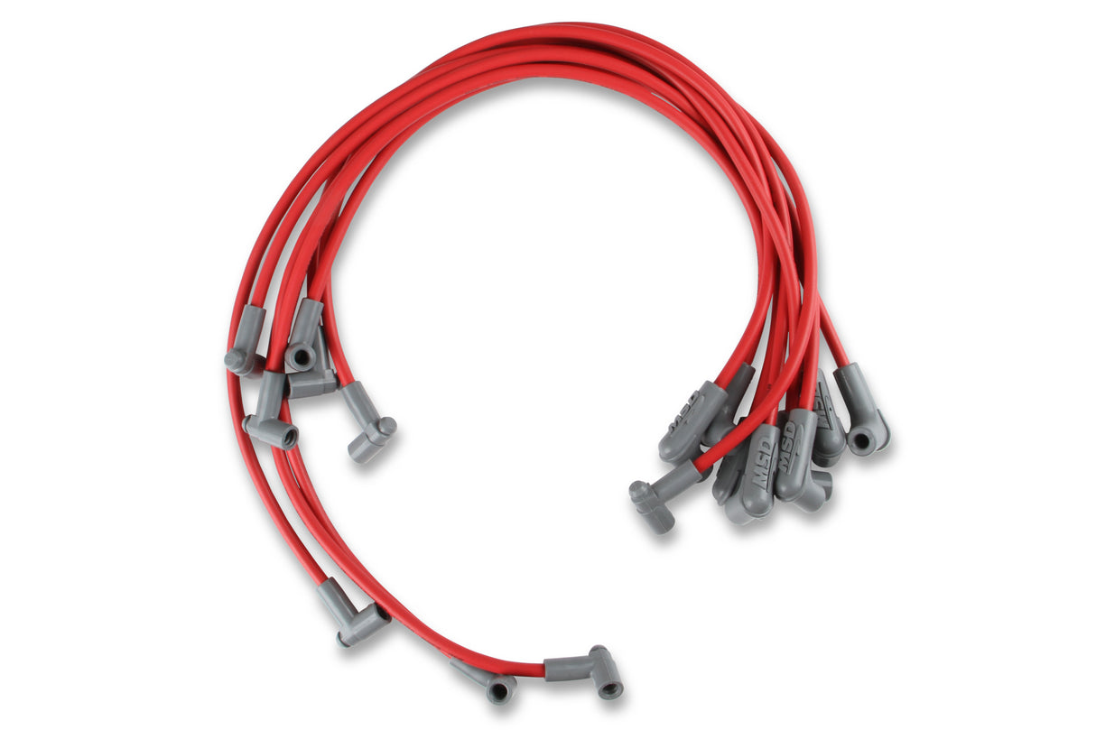 MSD Super Conductor Spark Plug Wire Set, Small Block Chevy 350 HEI - 31359