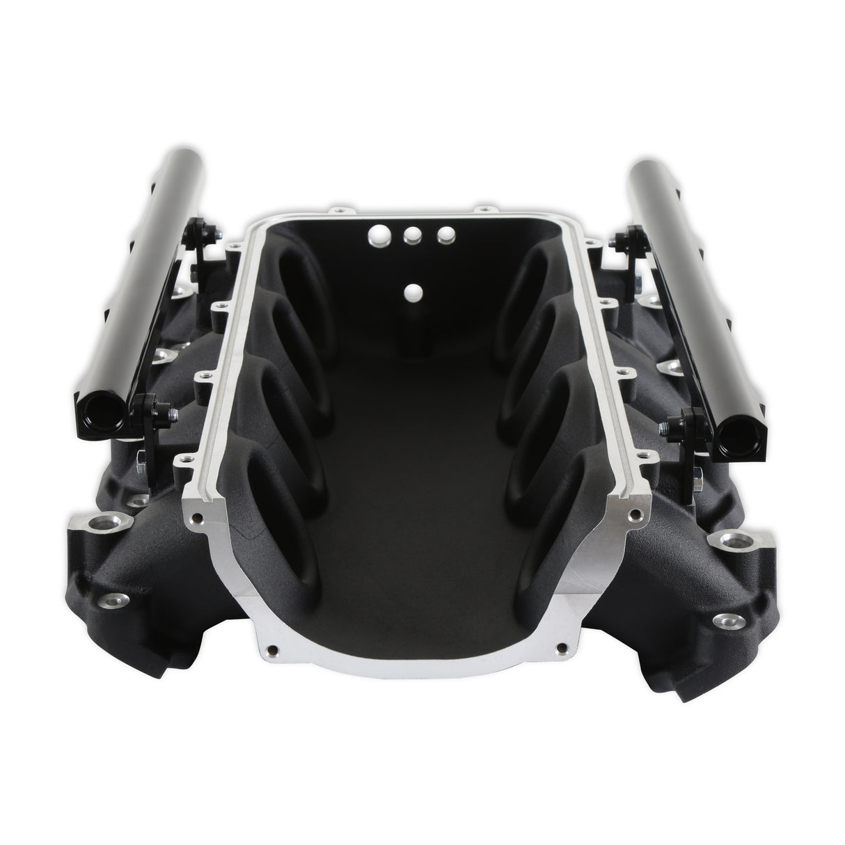 Holley 300-713BK Ultra Lo-Ram Manifold Base and Port Injection Fuel Rails - GM Gen V LT