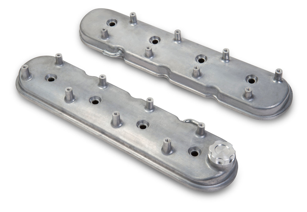 Holley 241-88 LS Valve Covers - Natural Cast