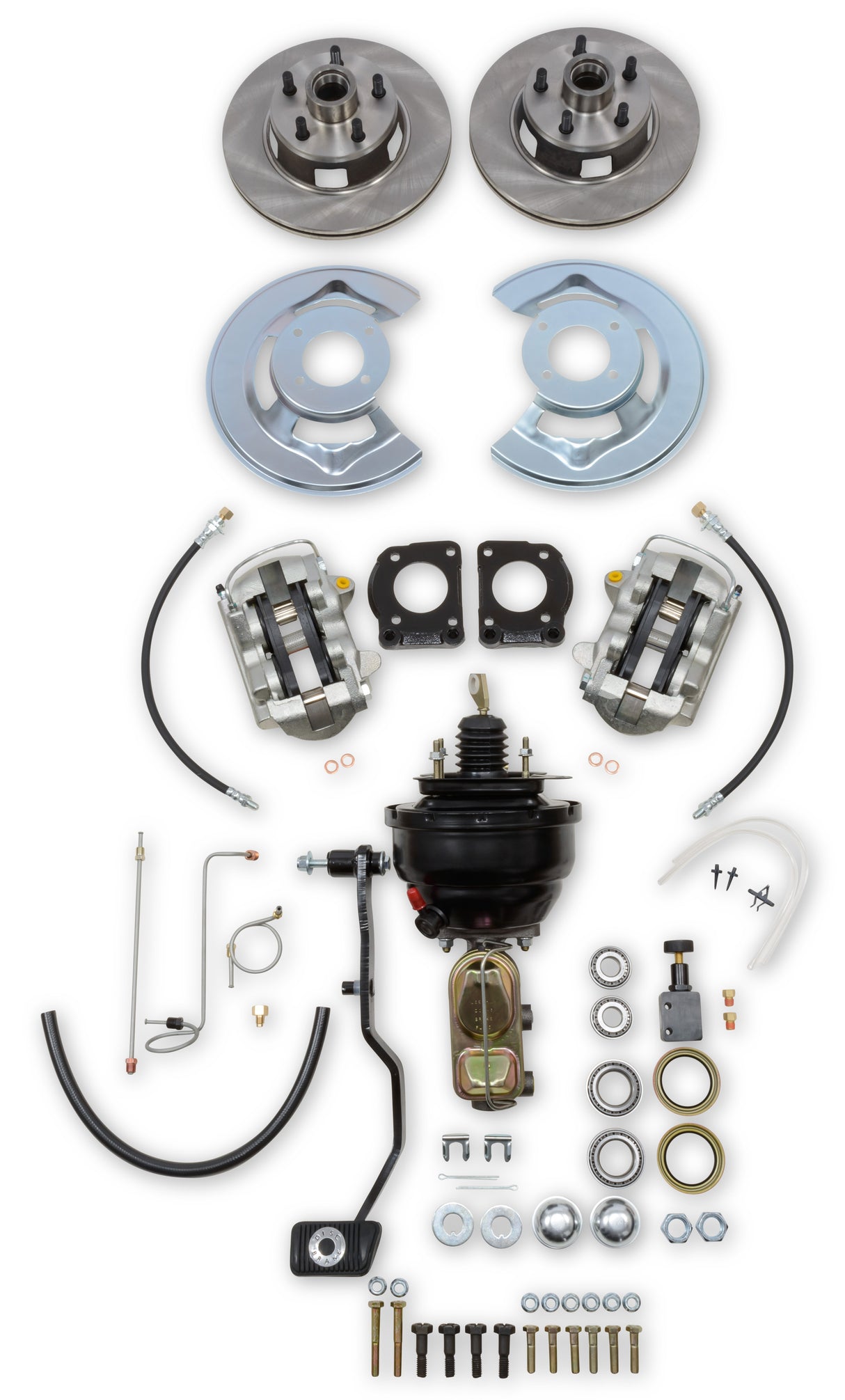 Scott Drake Front Power Disc Brake Conversion Kit - DBC-A121-M-R