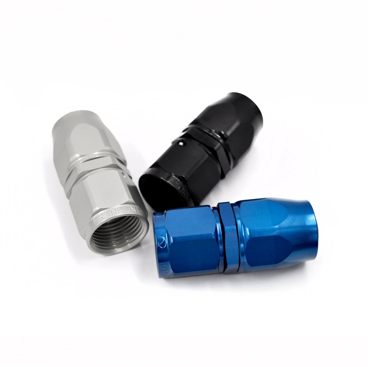 100 Series AN Straight Hose End 101-08-SILVER