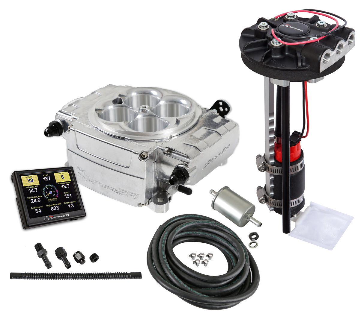 Holley 550-510-3XD Sniper 2 EFI - Polished