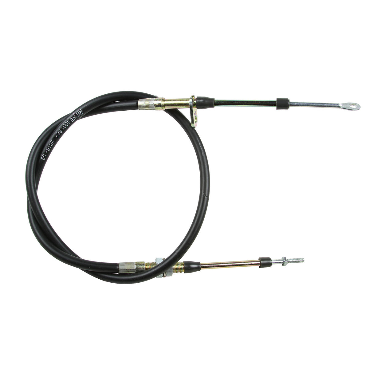 B&M Super Duty Shifter Cable - 4-Foot Length - Black - 81832