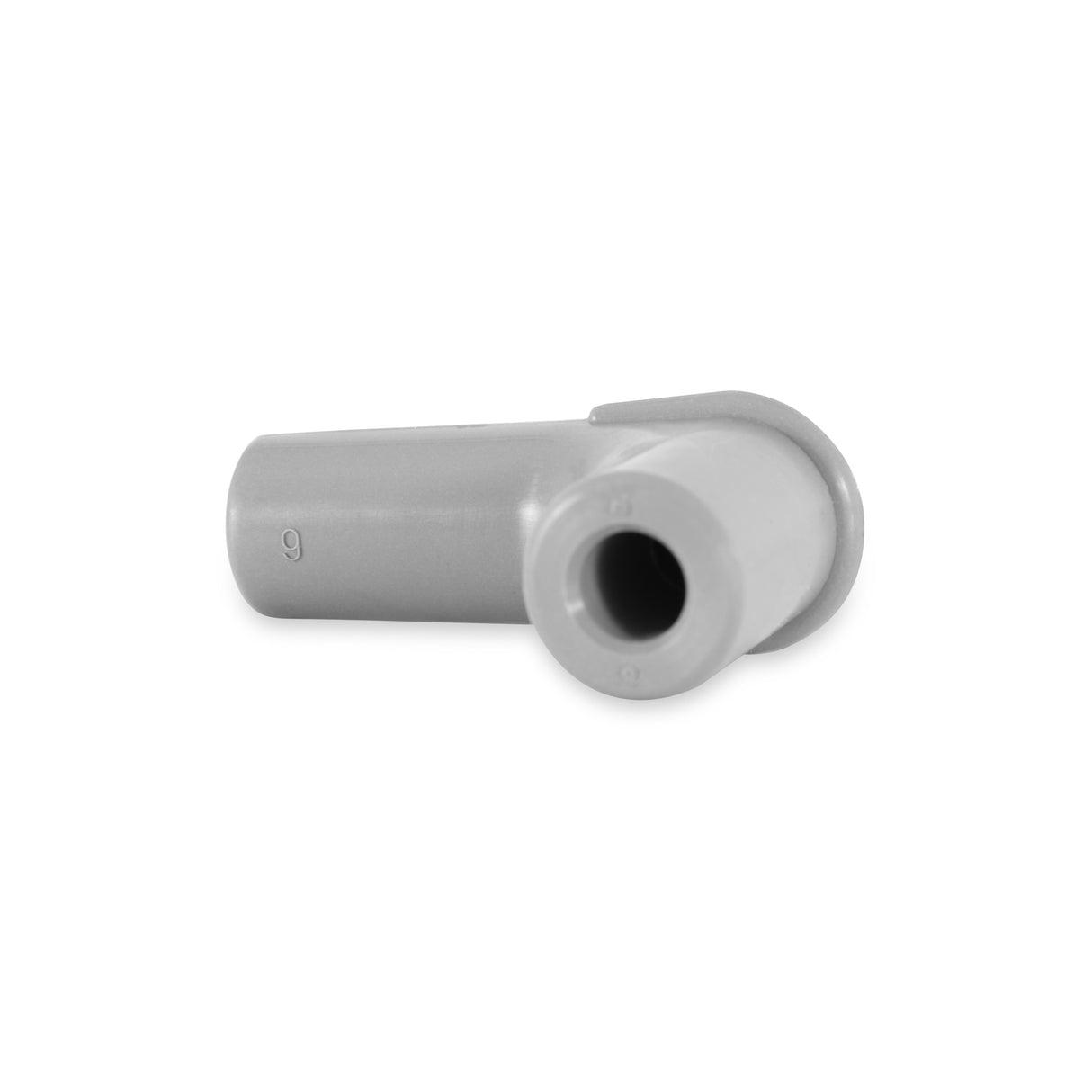 MSD 90° Spark Plug Boot, Gray Silicone, 100each - 34515