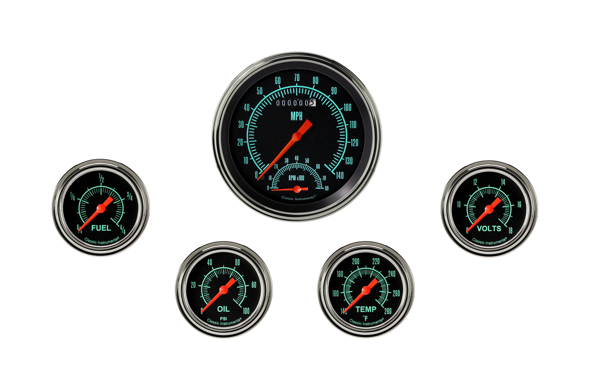 Classic Instruments G/Stock Five Gauge Set - GS365SLF
