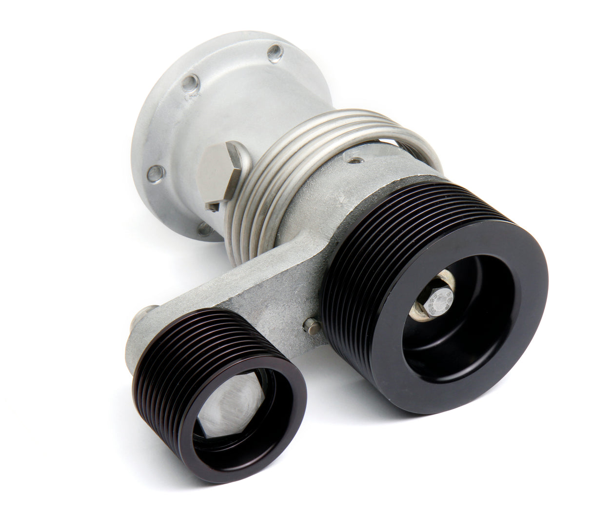 Weiand 177 Powercharger Short Nose Assembly - Satin - 6065
