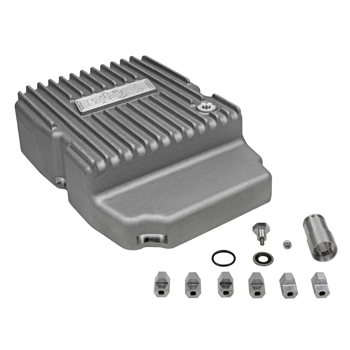 B&M Hi-Tek Deep Transmission Pan - Aluminum - 10300