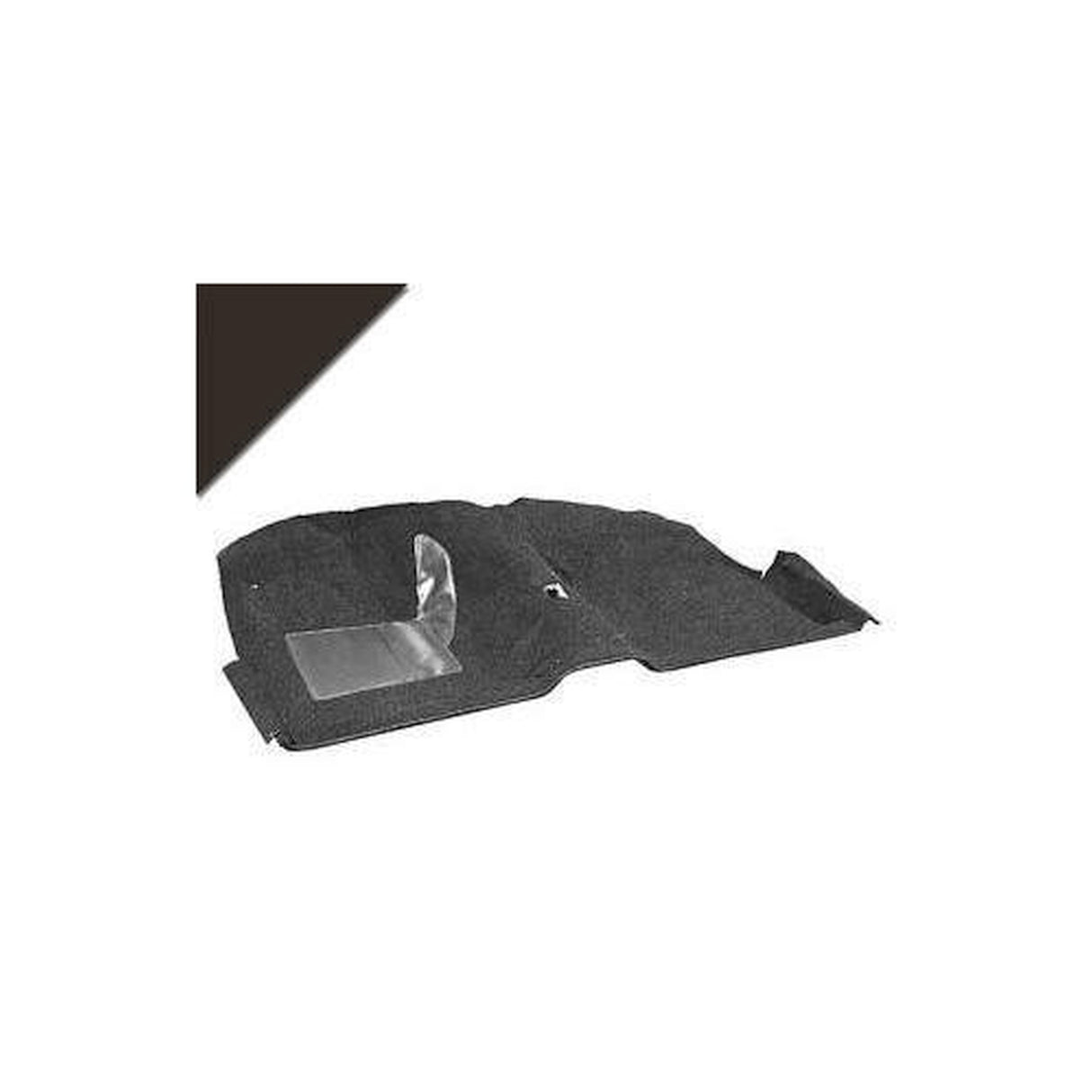 Scott Drake 65-68 Coupe Economy Carpet Kit (Black) - CAR-65-CP-BK-N
