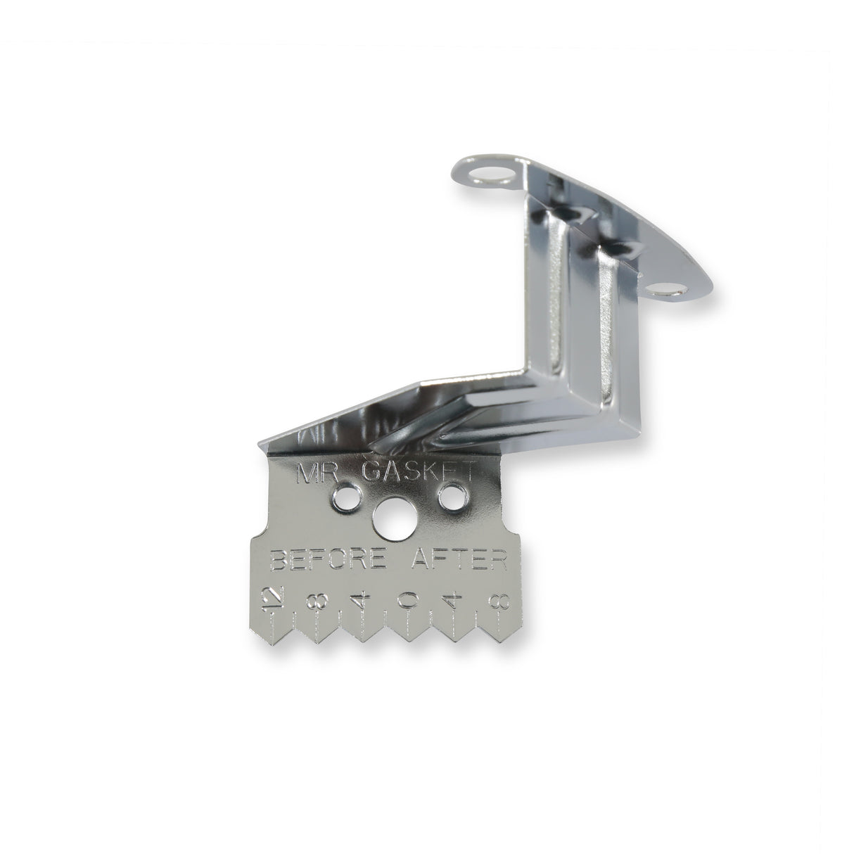 Mr Gasket Chrome Timing Tab - 4592