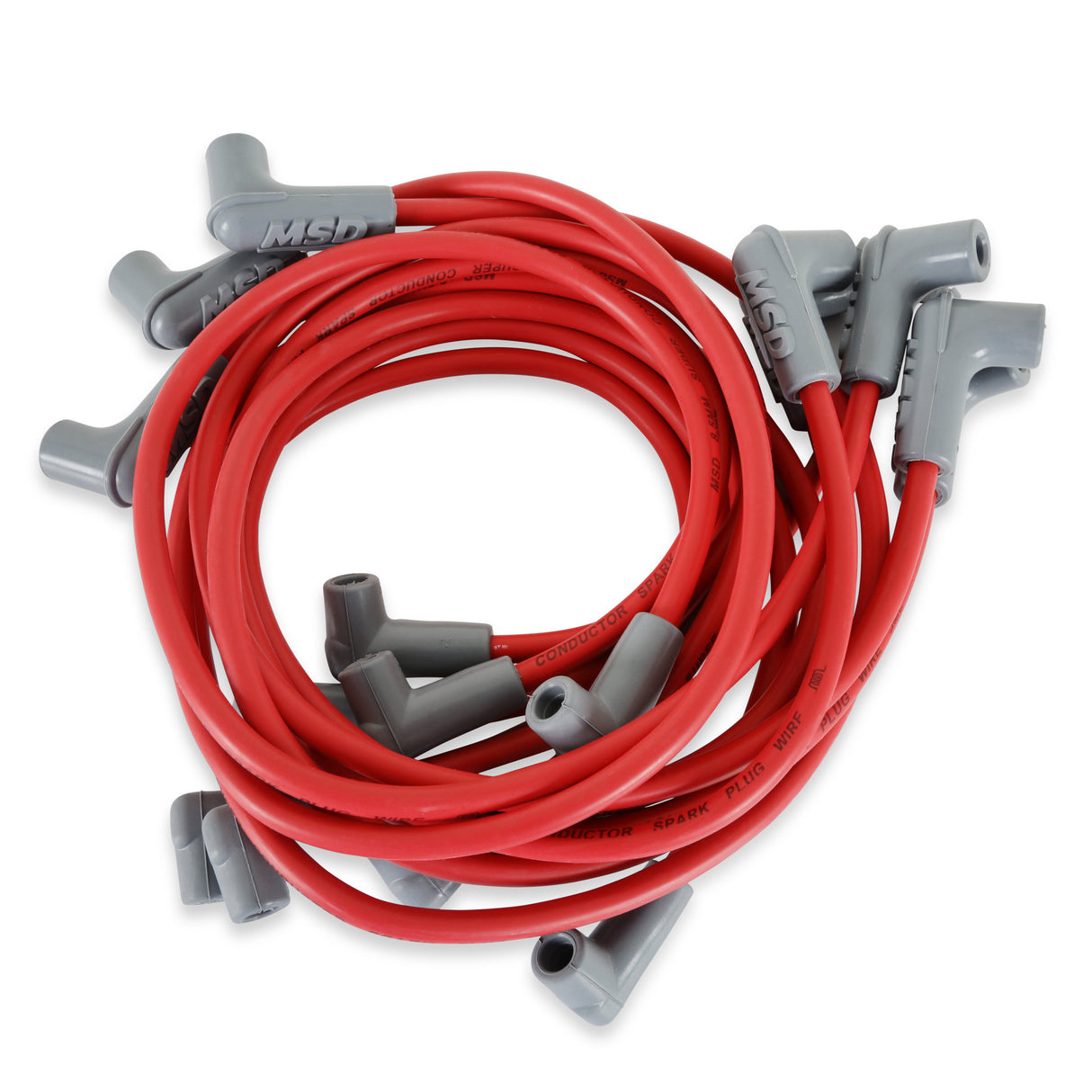MSD Super Conductor Spark Plug Wire Set, Chevy Truck 305-350 '85-On - 31419