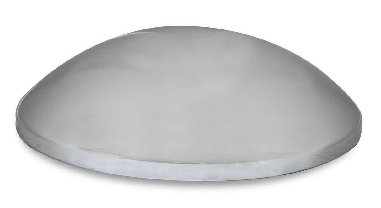 Mr Gasket Baby Moon Hub Caps - Chrome - 4580