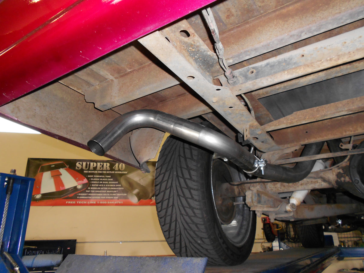 Flowmaster American Thunder Crossmember-Back Exhaust System - 817654