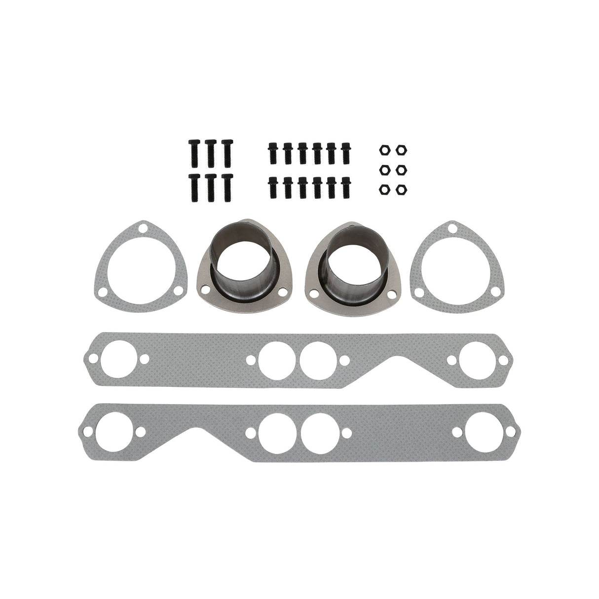 Flowtech Long Tube Header - Black Paint - 11110FLT