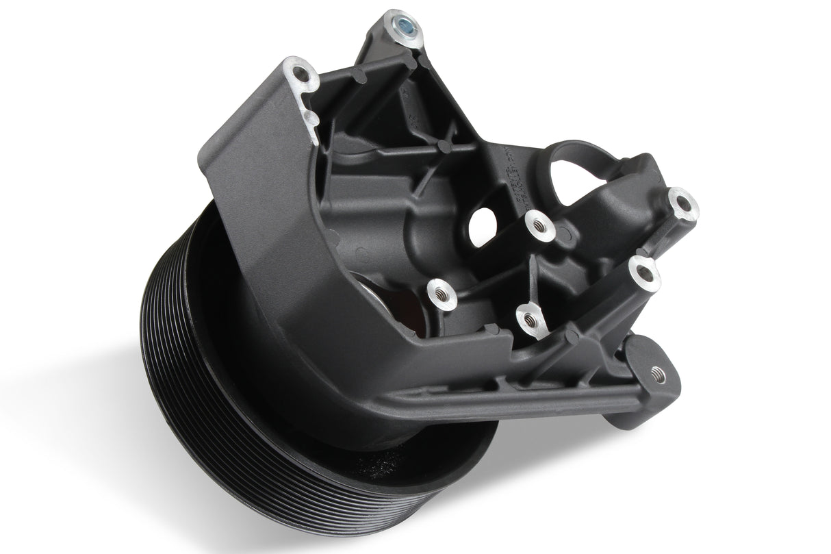 Holley 97-267BK BRACKET KIT, P/S LT5-W SHORT SPACER NATURAL-BLACK FINISH