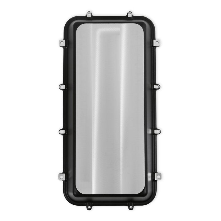 Holley 300-208BK-2 Hi-Ram Intake Plenum Top Only-Black Finish