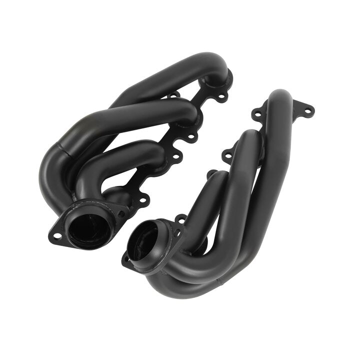 Flowtech Shorty Headers - Black Painted - 91674FLT