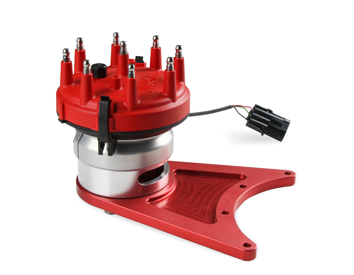 MSD Front Drive Distributor with Adjustable Cam Sync - 85101