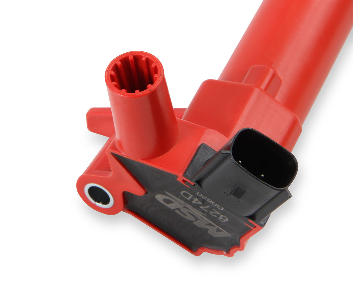 MSD Ignition Coil - Blaster - Ford F-Series 6.2L - Red - Driver Side - 8274D