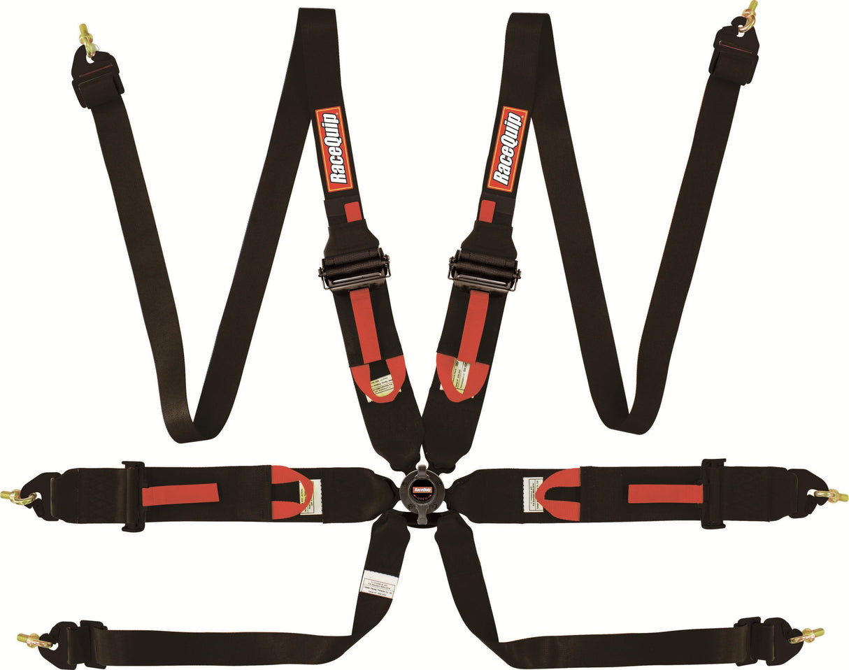 Racequip FIA 6 Point Camlock Harness Set - 854004RQP