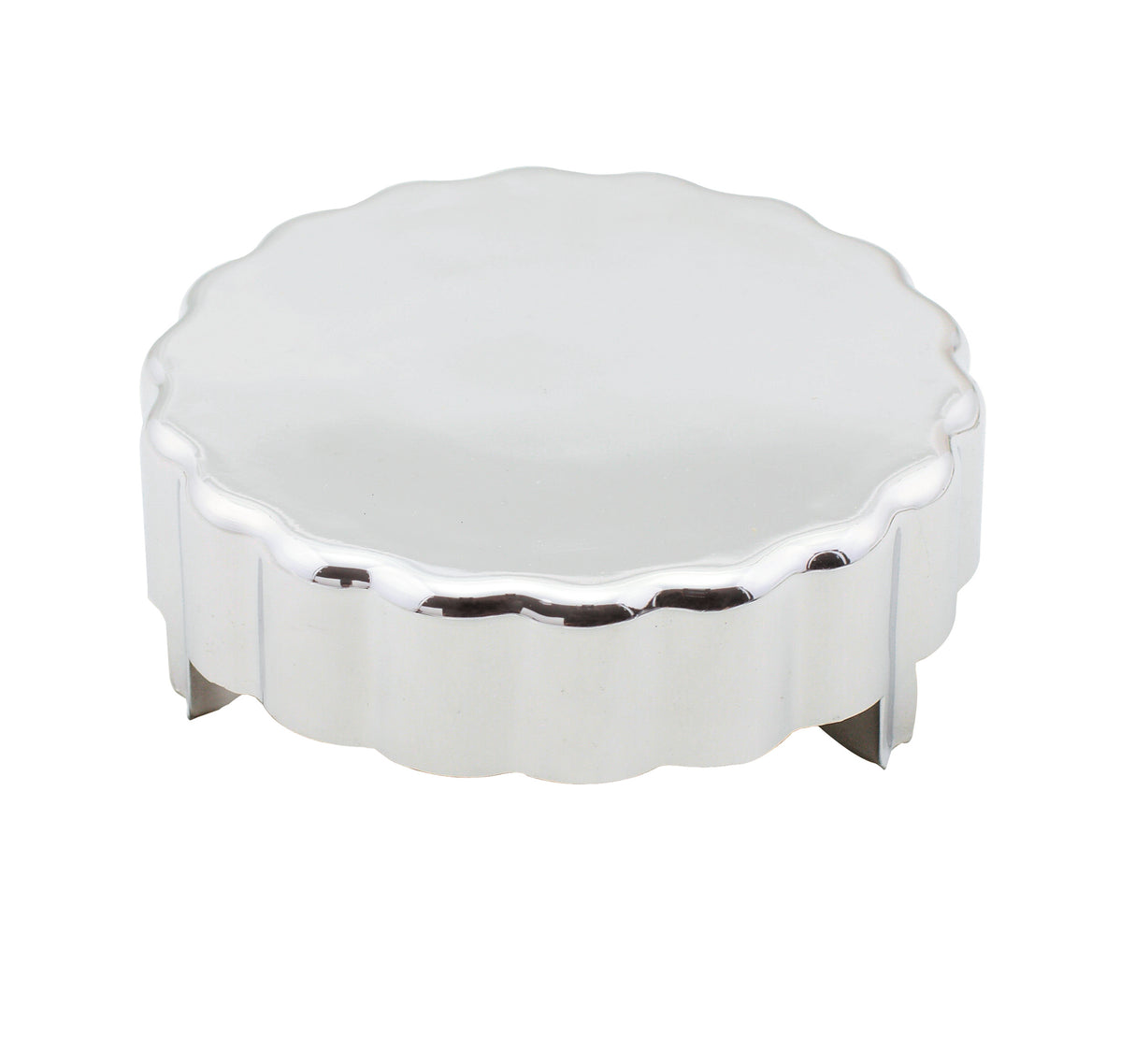 Mr Gasket Chrome Power Steering Cap Cover - 9776