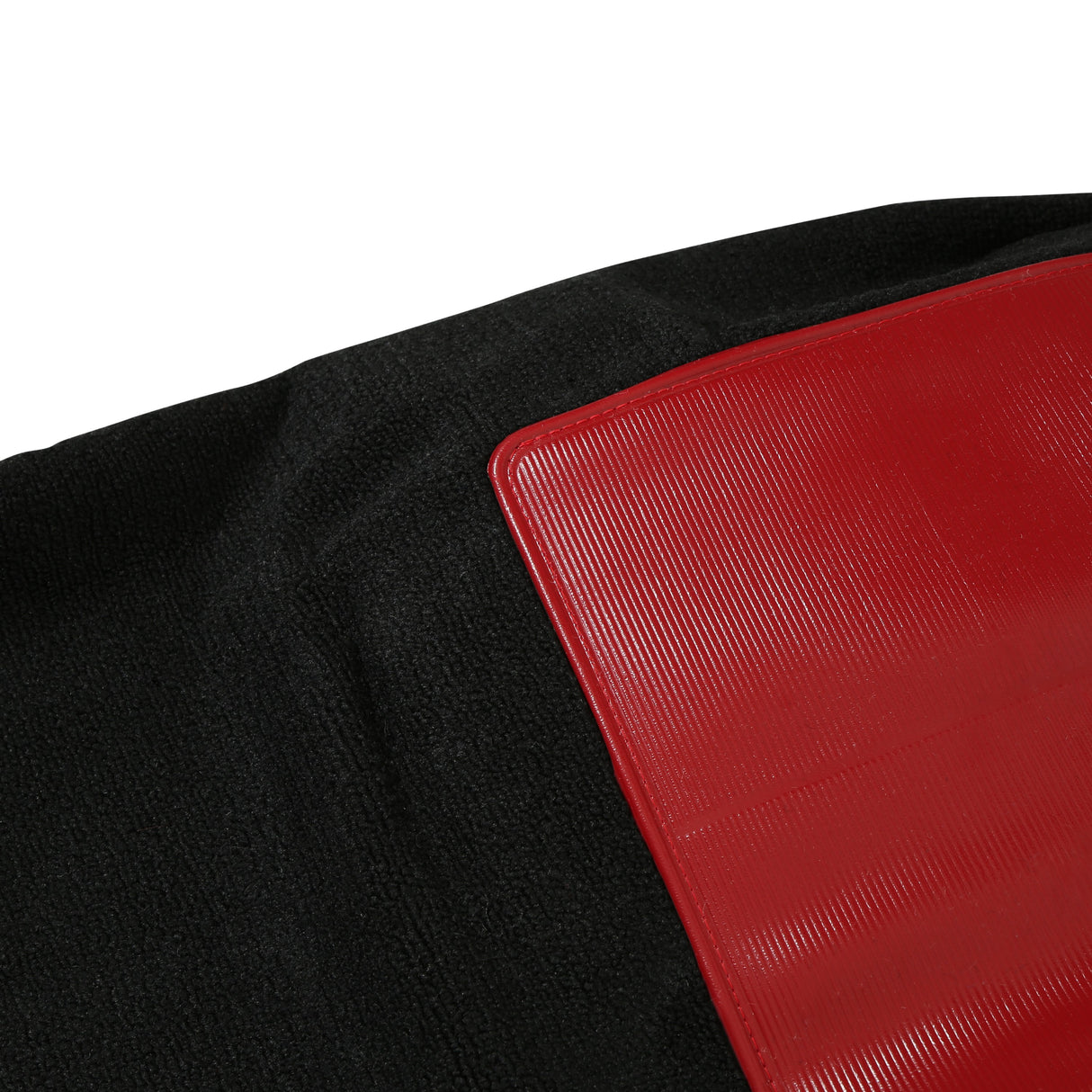 Scott Drake Mach 1 Carpet Kit (Black with Red Inserts) - CAR69-M-BK-RD