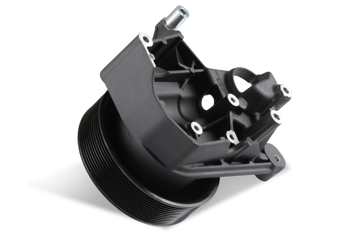 Holley 97-334BK BRACKET KIT, P/S LT5-W LONG SPACER NATURAL-BLACK FINISH