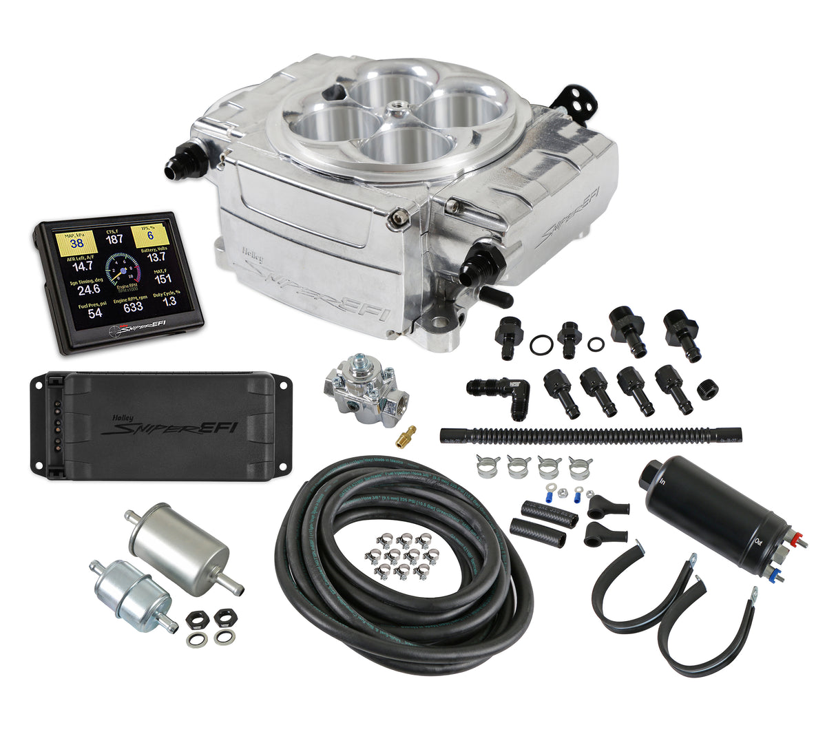 Holley 550-510-3PK Sniper 2 EFI - Polished