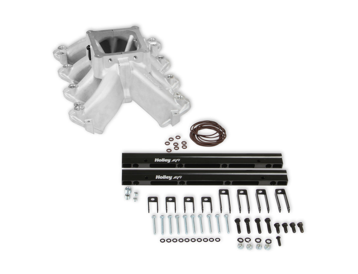 Holley 300-294 Single Plane EFI 4500 Split-Design Race Intake Manifold- GM LS1/LS2/LS6