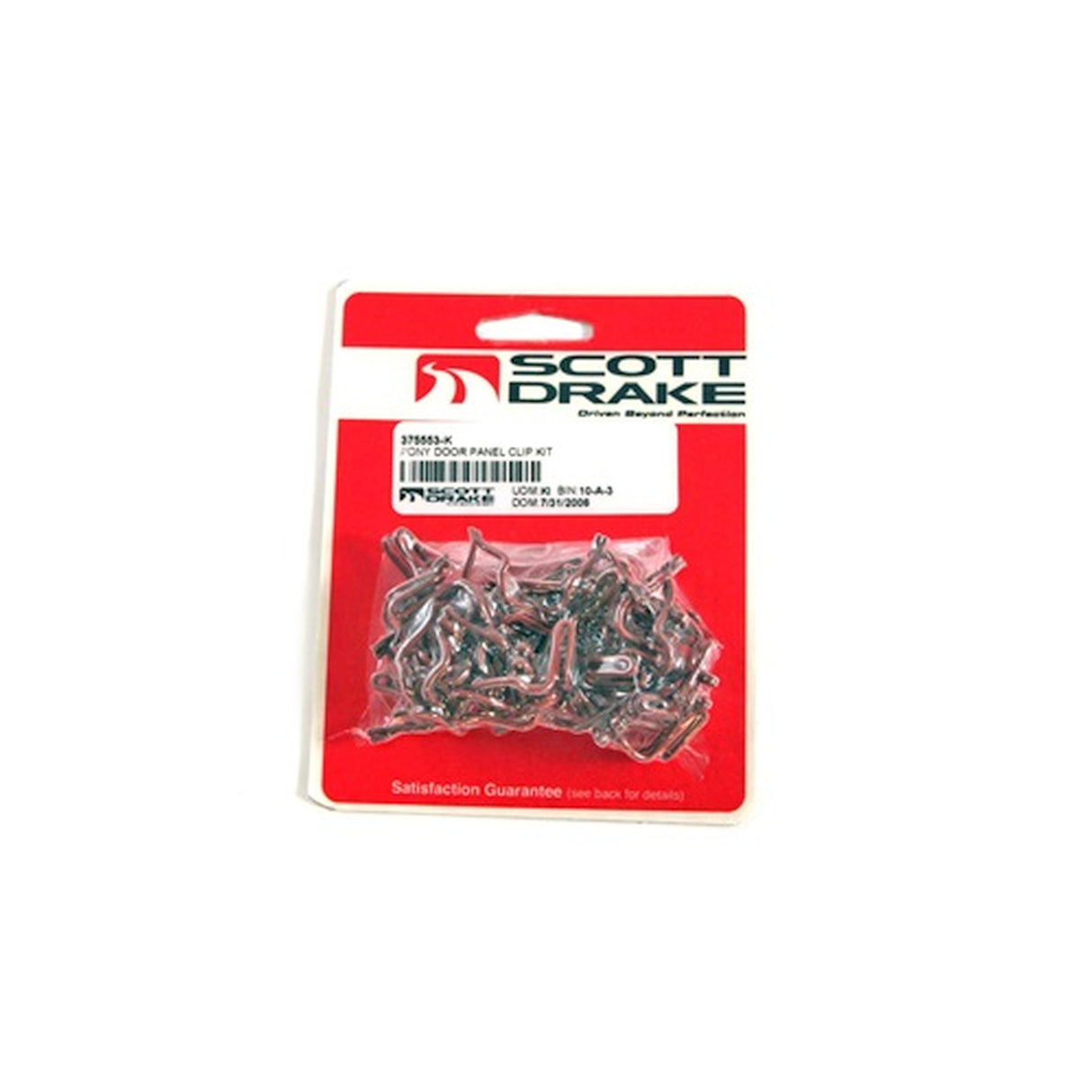 Scott Drake Door Panel Clip Set - 375553-K