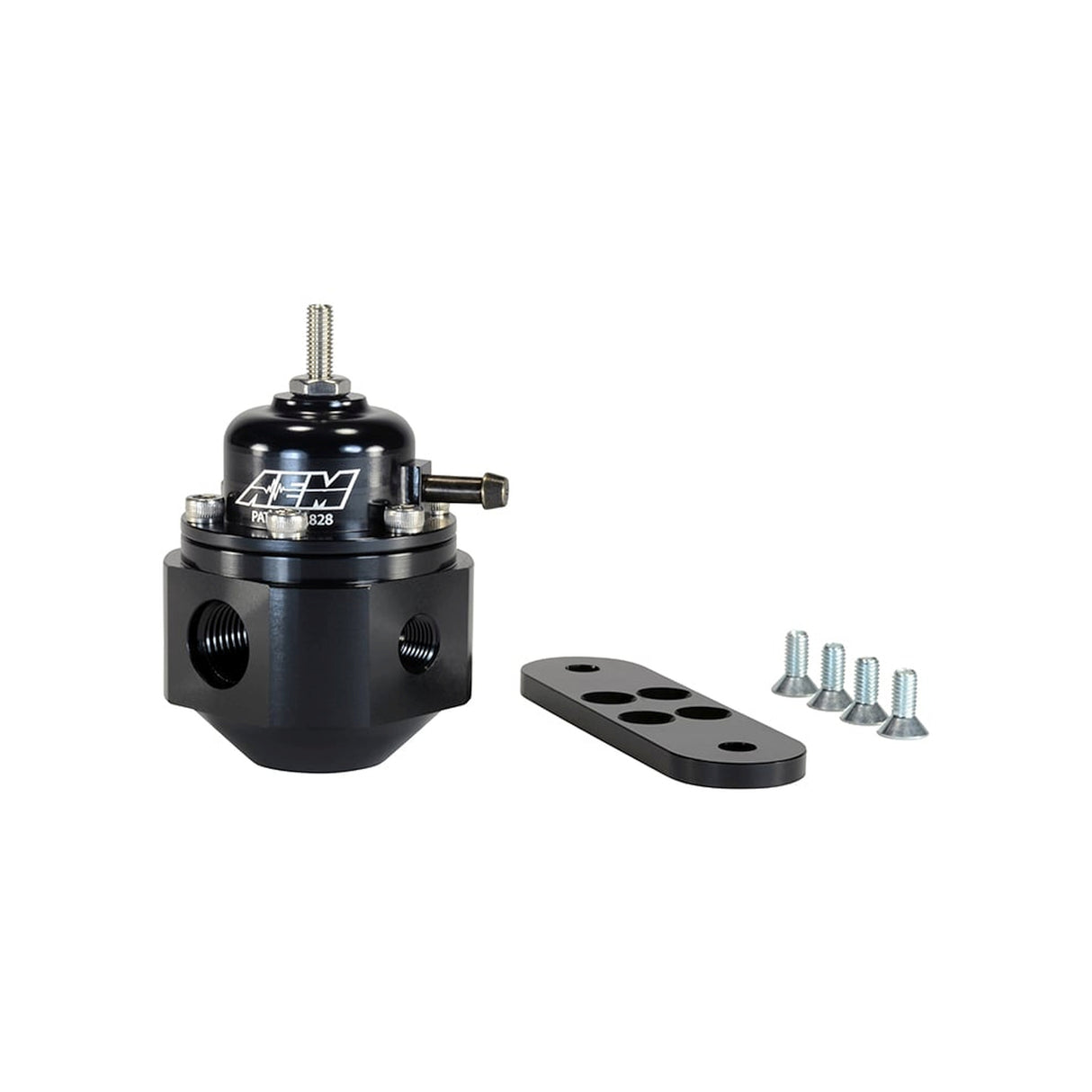 AEM Universal Adjustable Fuel Pressure Regulator - 25-302BK