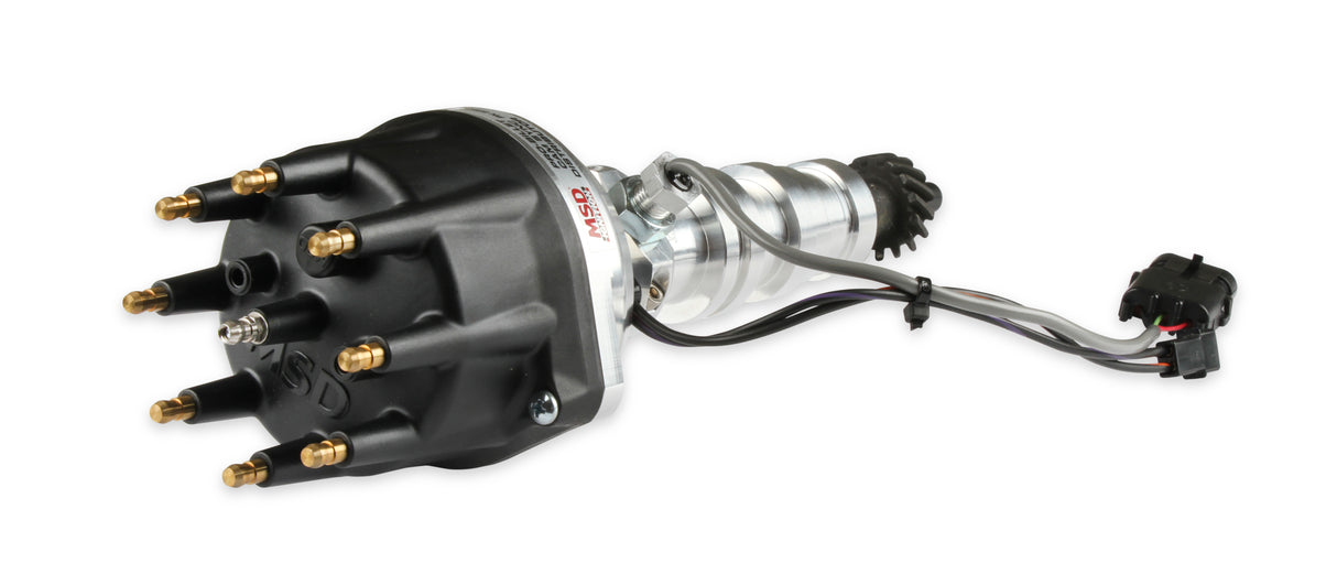MSD Pro-Billet Cam Sync Distributor, Ford FE, Steel gear - 2363