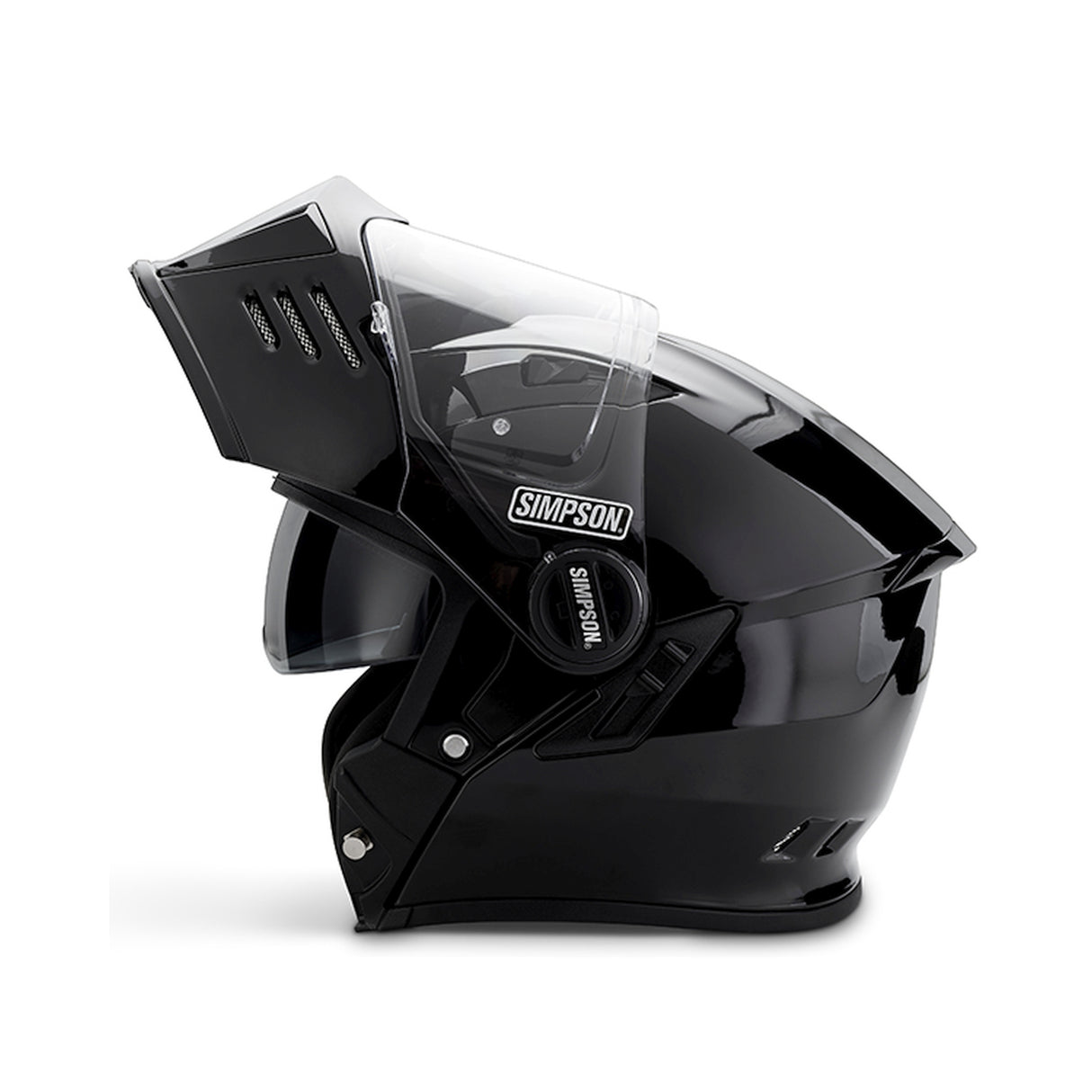 Simpson Motorcycle Mod Bandit Helmet - Black 2X - M59XX2