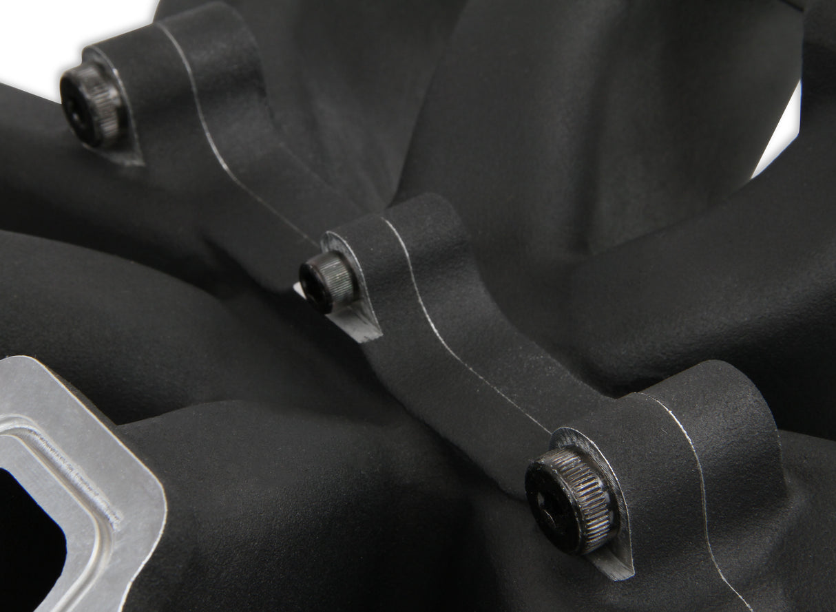 Holley 300-291BK Single Plane Split-Design Race Intake Manifold- GM LS3/L92- Black-4150