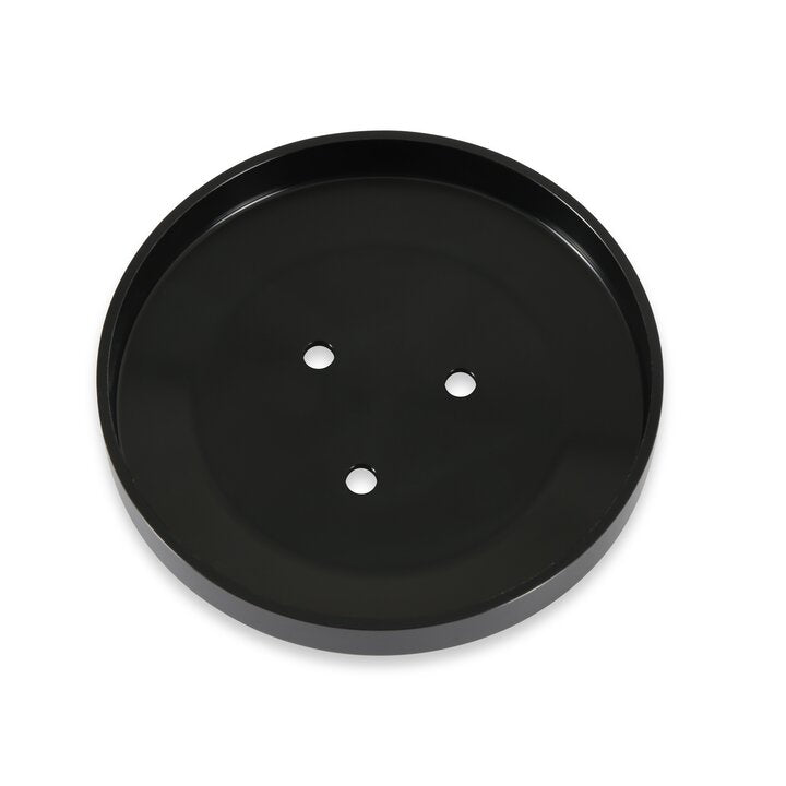Holley 97-185 SD7 Compressor Pulley Cover Black