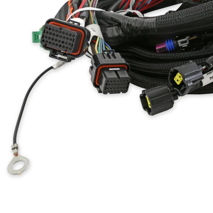 Holley 558-110 EFI Ford Coyote Engine Main Harness w/ Ti-VCT and Stock Coils (2011-2017)