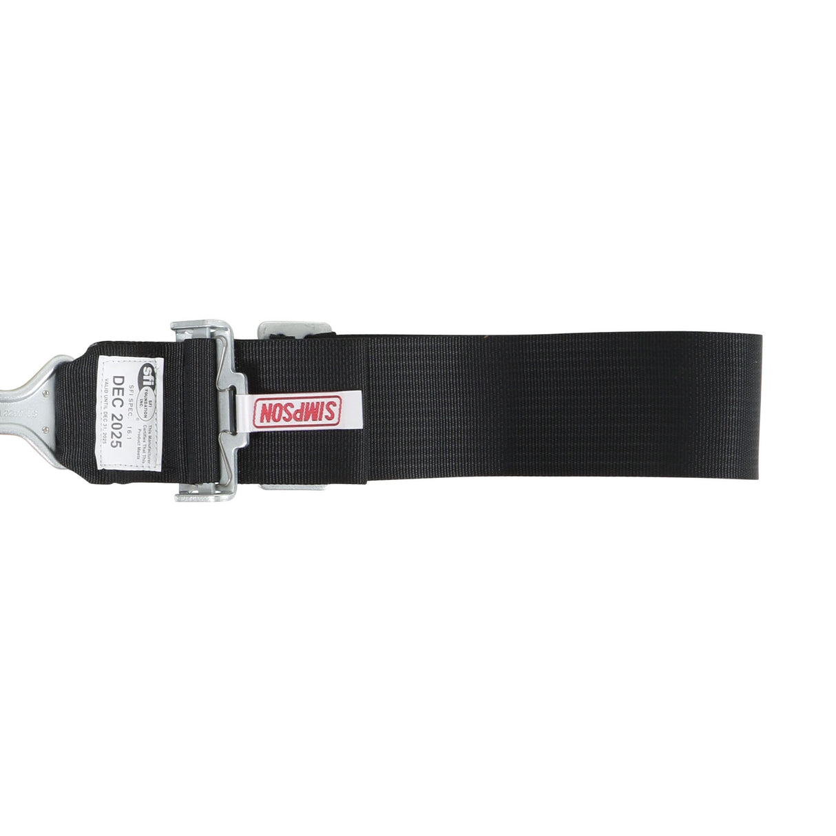 Simpson Racing STD. Latch & Link 5pt. Harness - 29075BKH