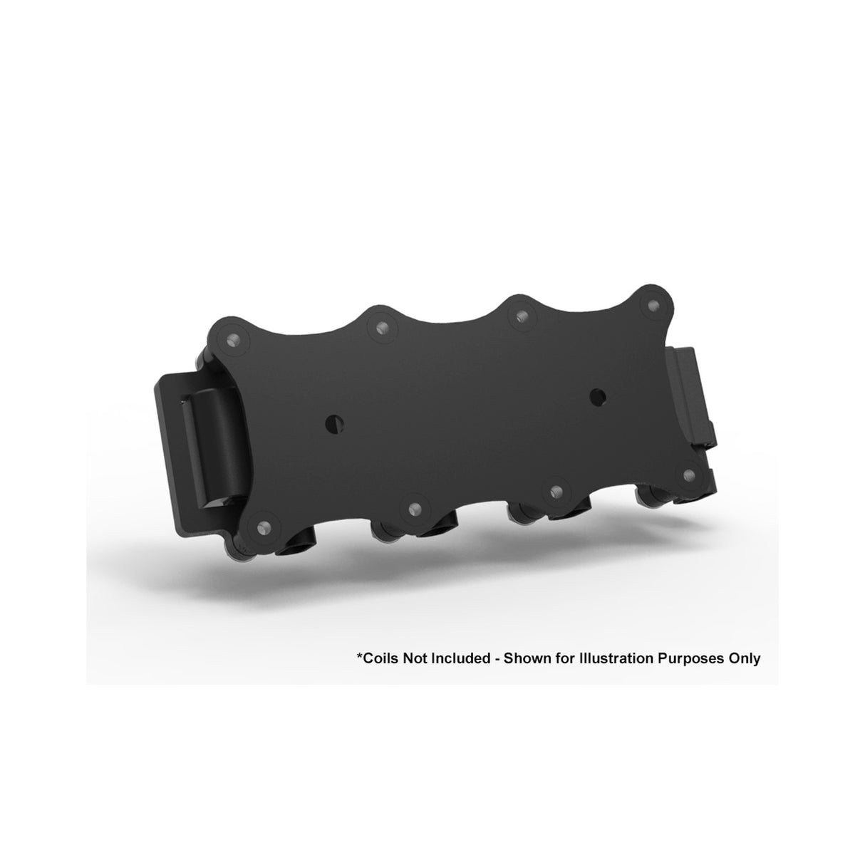 Holley 561-128 EFI Ignition Coil Remote Relocation Bracket, Black Finish, Pair