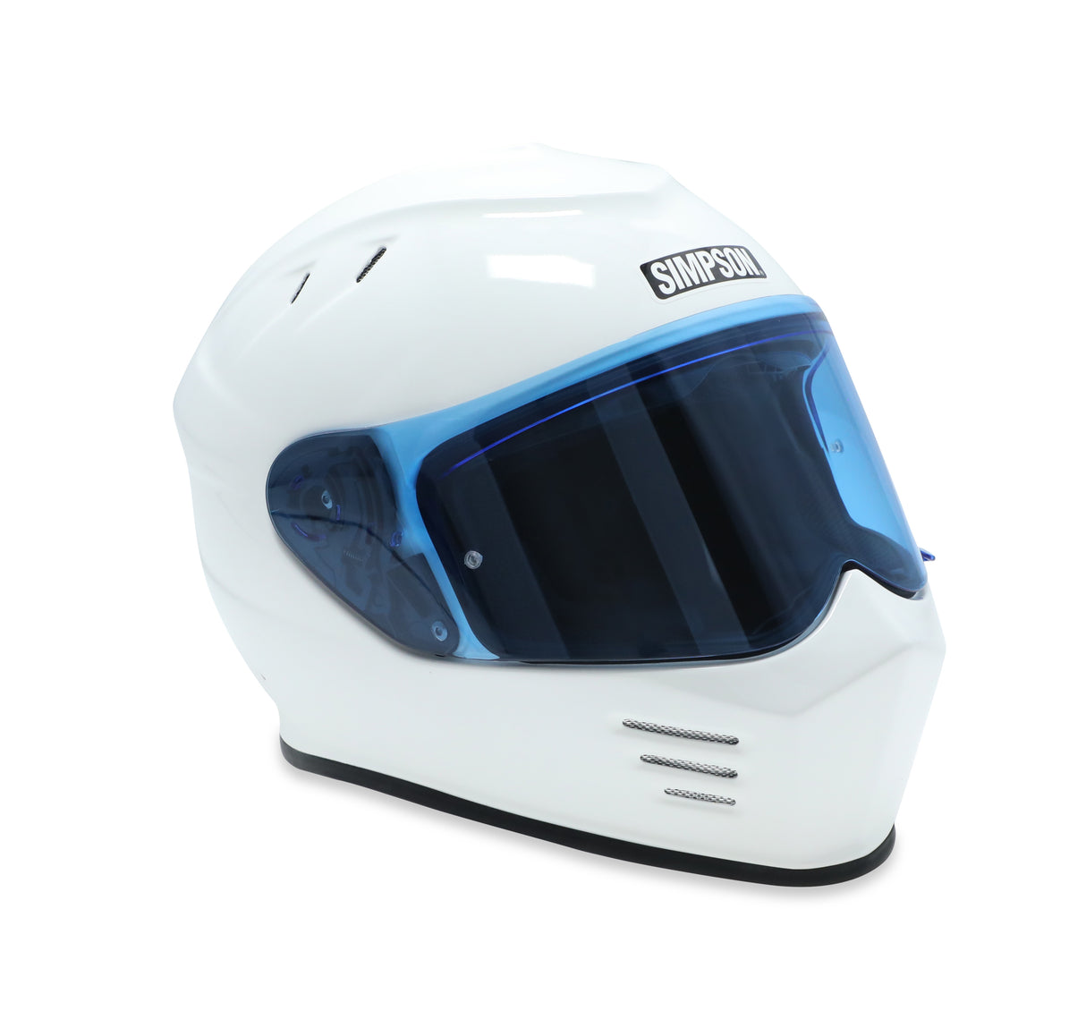 Simpson Motorcycle Ghost Bandit Helmet - White LG - GBDL1