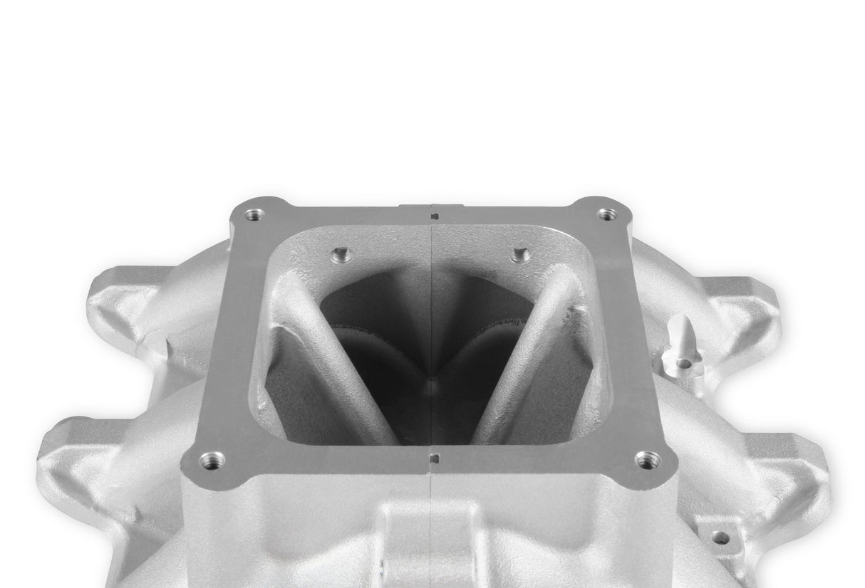 Holley 300-295 Single Plane 4500 Carbureted Split-Design Race Intake Manifold - GM LS1/LS2/LS6