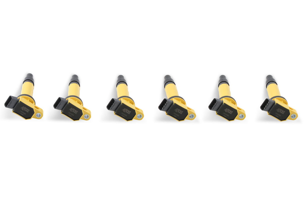 ACCEL Ignition Coil - SuperCoil - Toyota - 2.4/2.7/4.0L - I4/V6 - 6-Pack - 140495-6