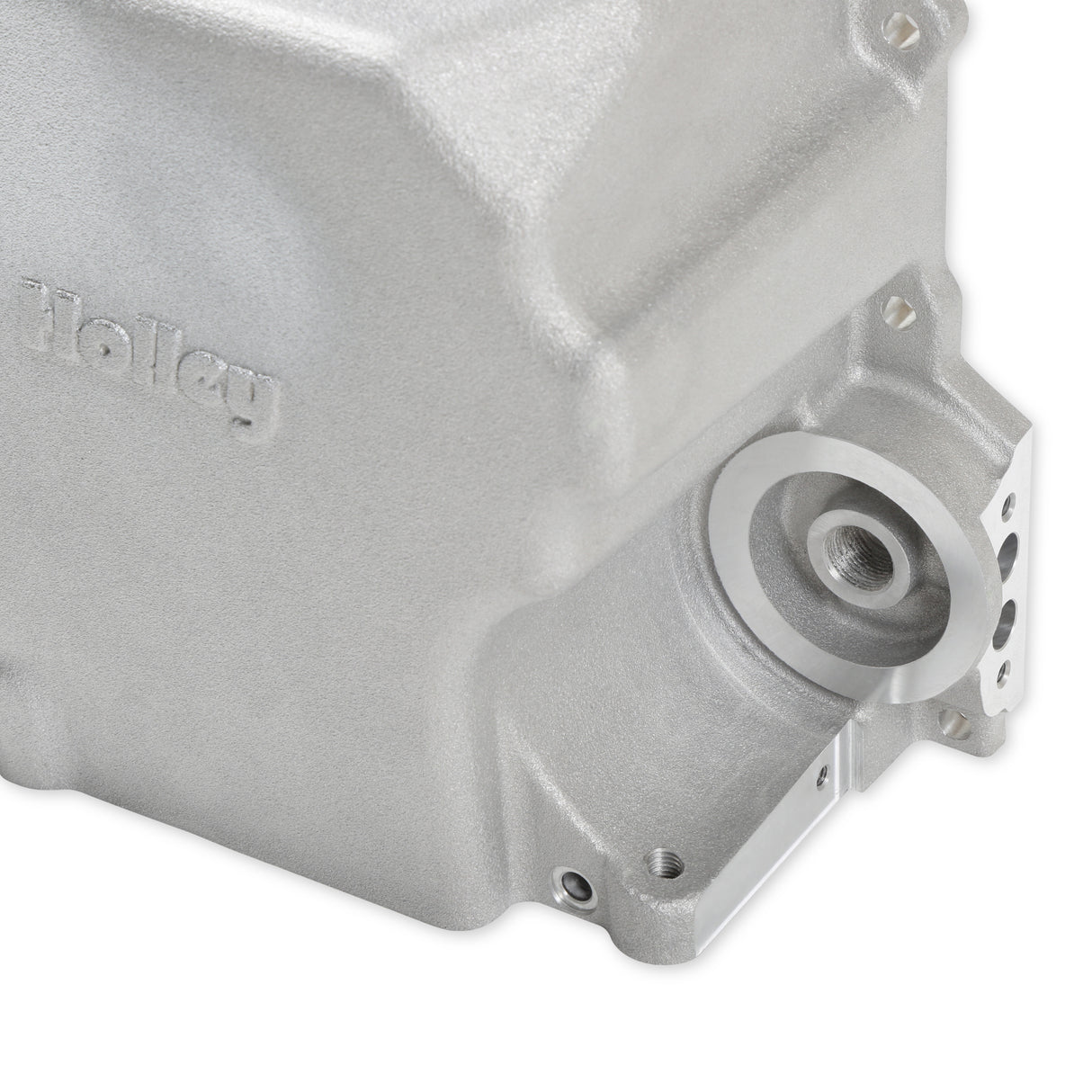 Holley 302-5 GM LS Swap Oil Pan - Most Front Clearance - No Drain-Back Holes