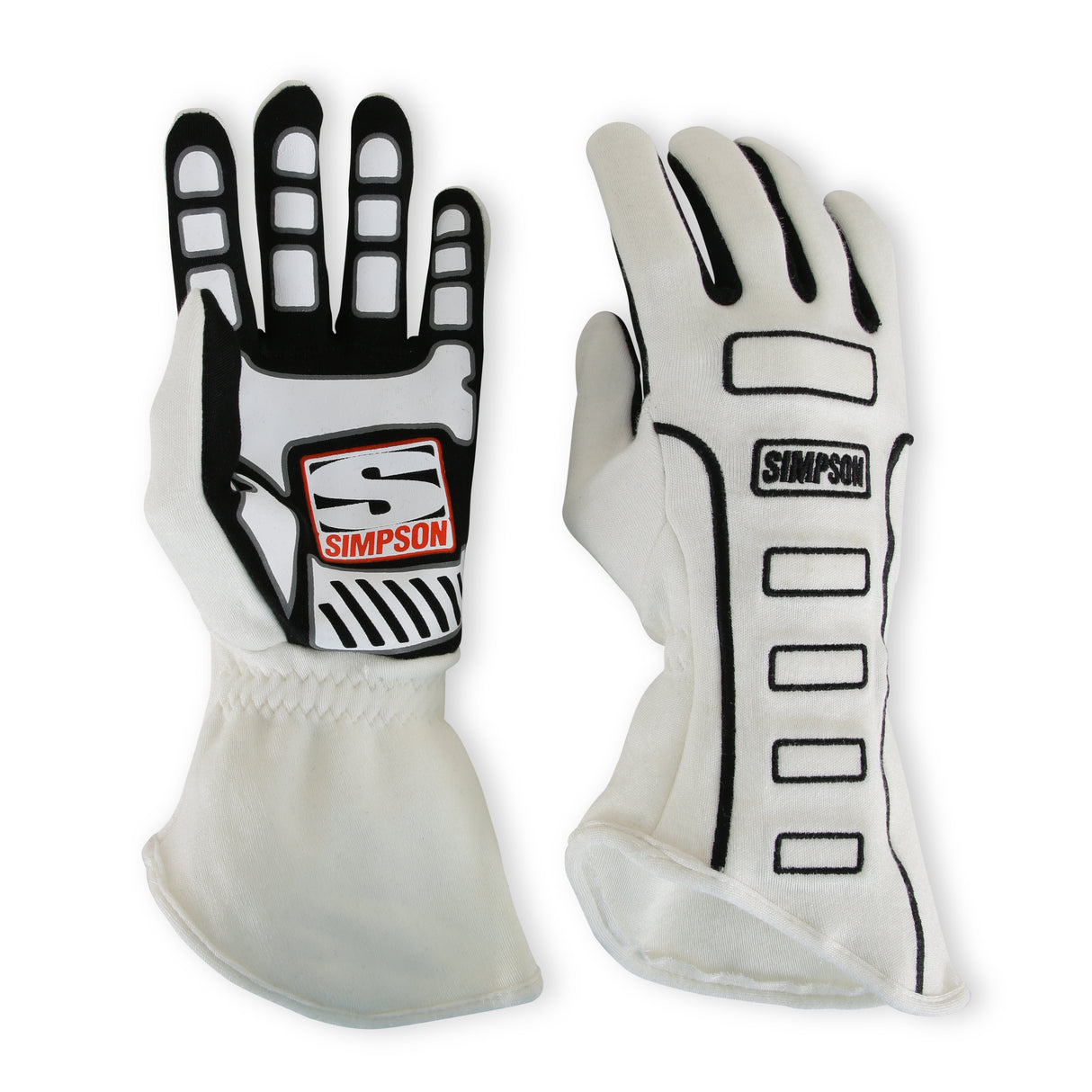 Simpson Safety COMPETITOR GLOVE-SMALL-WHITE - 21300SW