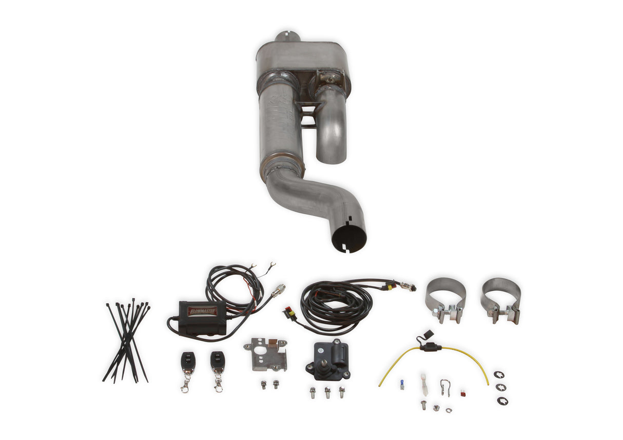 Flowmaster Flow FX Direct Fit Dual Mode Muffler with Active Valve - 717911