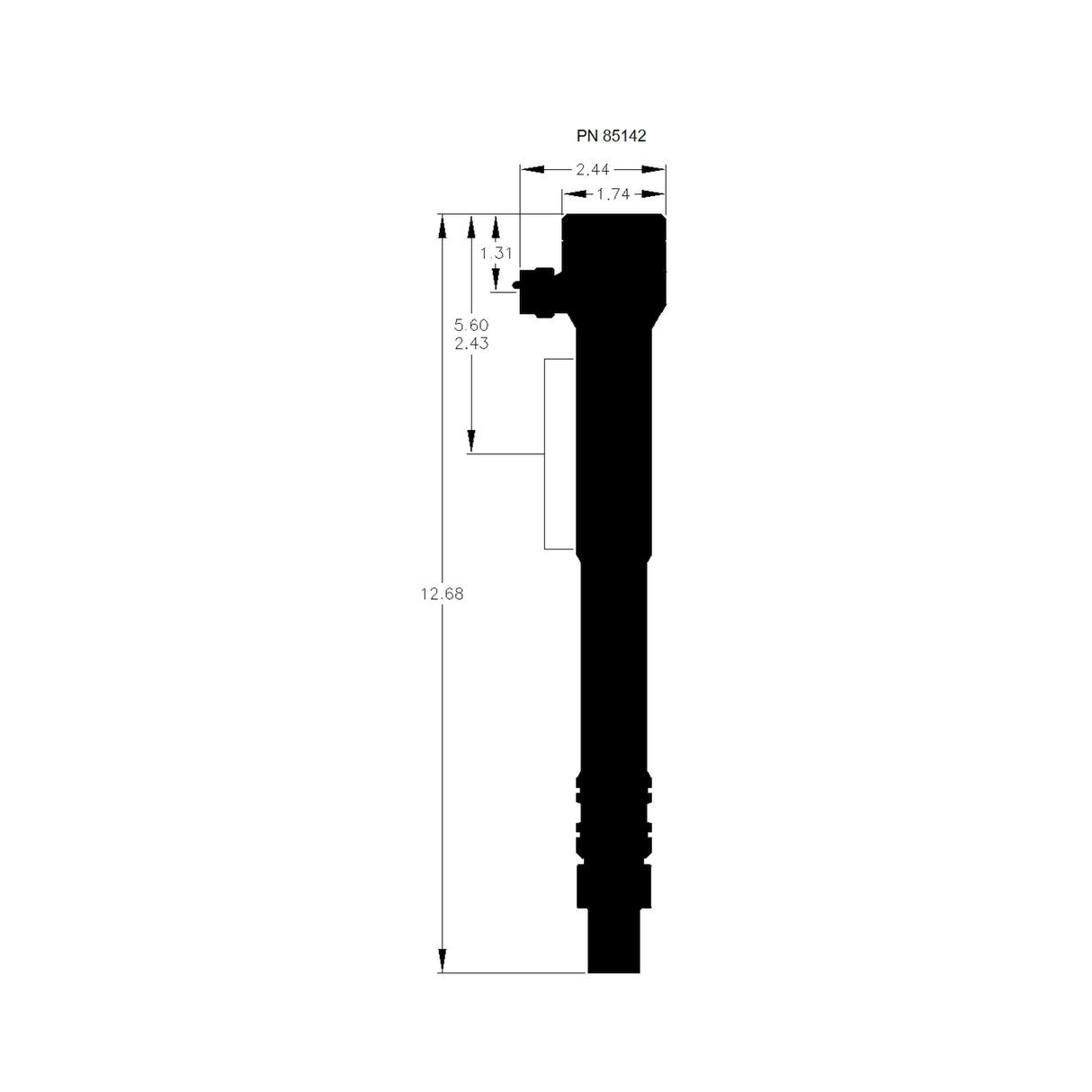 MSD Chevy BB Tall Block Cam Sync Plug - 85142