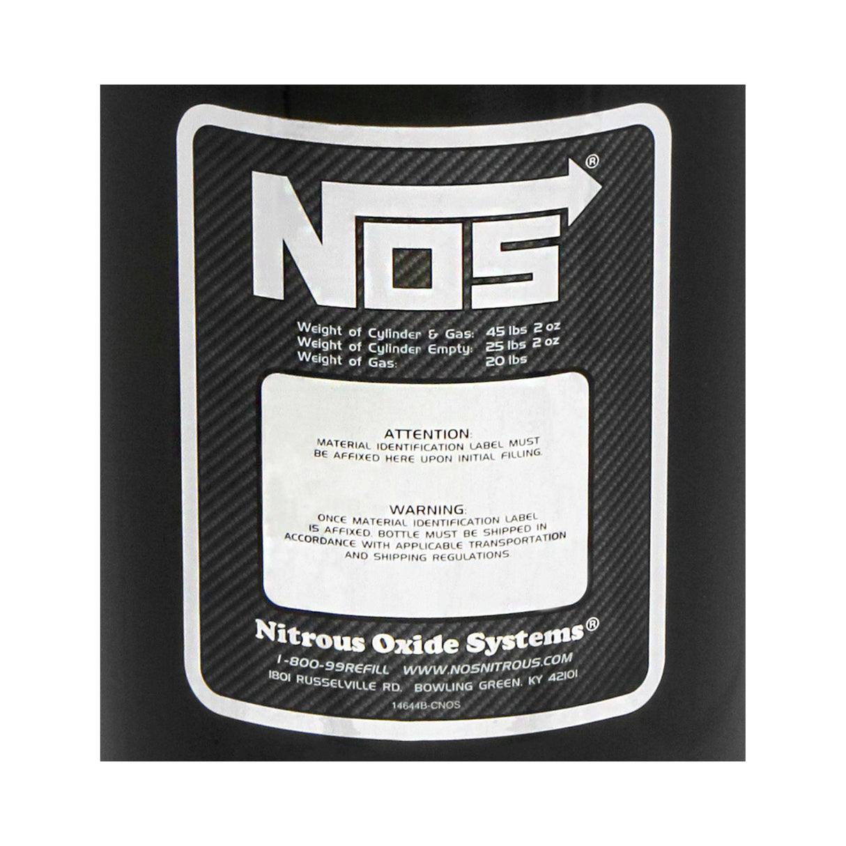 NOS Nitrous Bottle - 14760BNOS