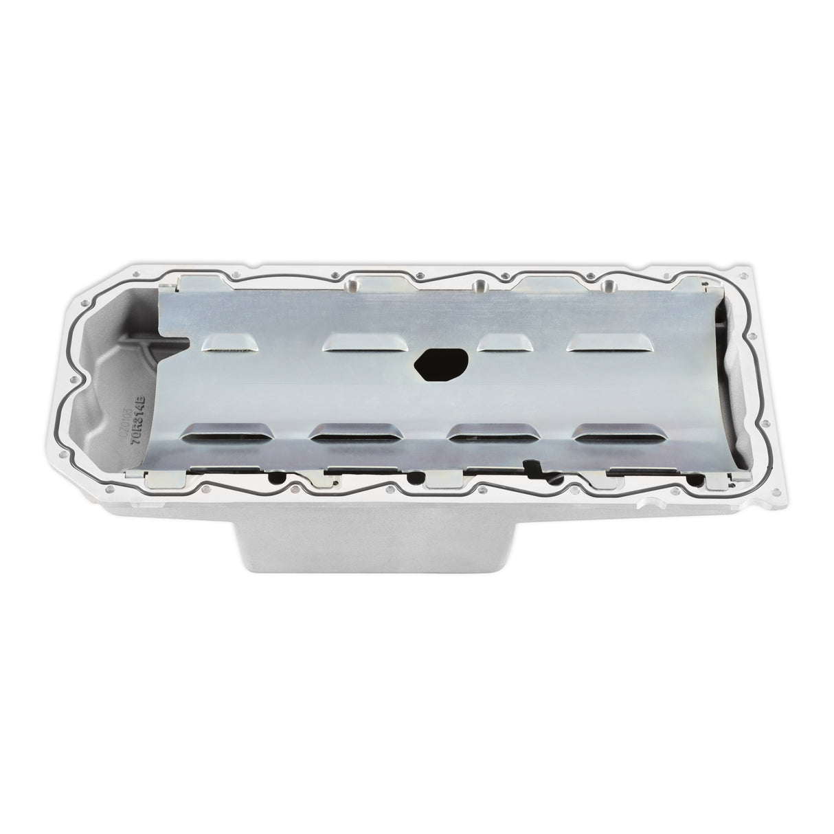 Holley 302-64 Gen III Hemi Swap Oil Pan - Mid-Sump - Hellcat - Natural