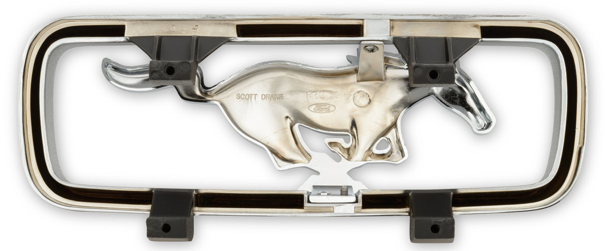Scott Drake Grill Emblem Horse and Corral - C6ZZ-8213-A