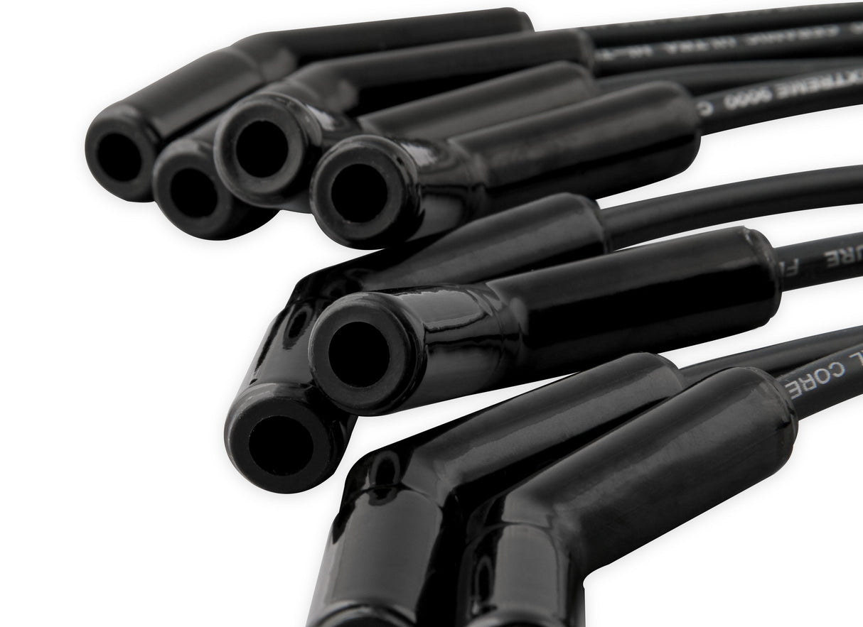 ACCEL Spark Plug Wire Set - Extreme 9000 Black Ceramic-Chevy/GM 01-04-3/4 & 1 Ton 8.1L - 9065CK