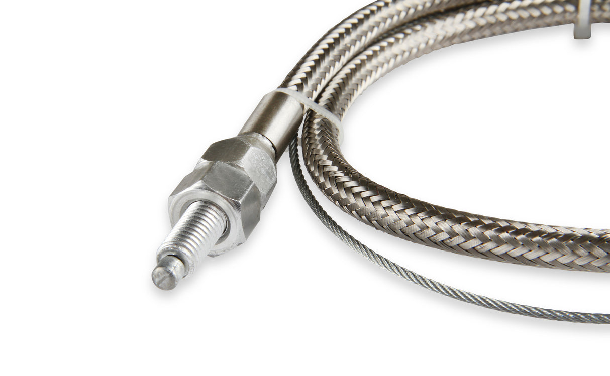 Mr Gasket Throttle Cable Kit - Stainless Steel Braided - 5657