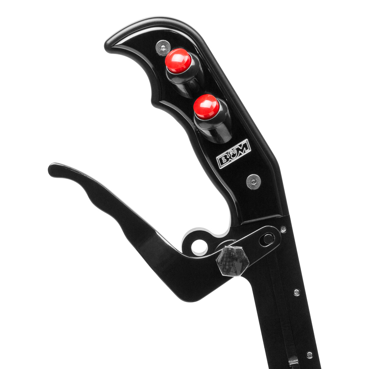 B&M Magnum Grip Side Plate with two 12V Buttons - 81164